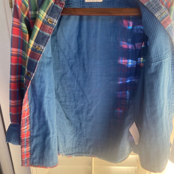 Abercrombie & Fitch Flannel Shirt muscle women’s 2XL flannel lined heavy shaket - Picture 5 of 7